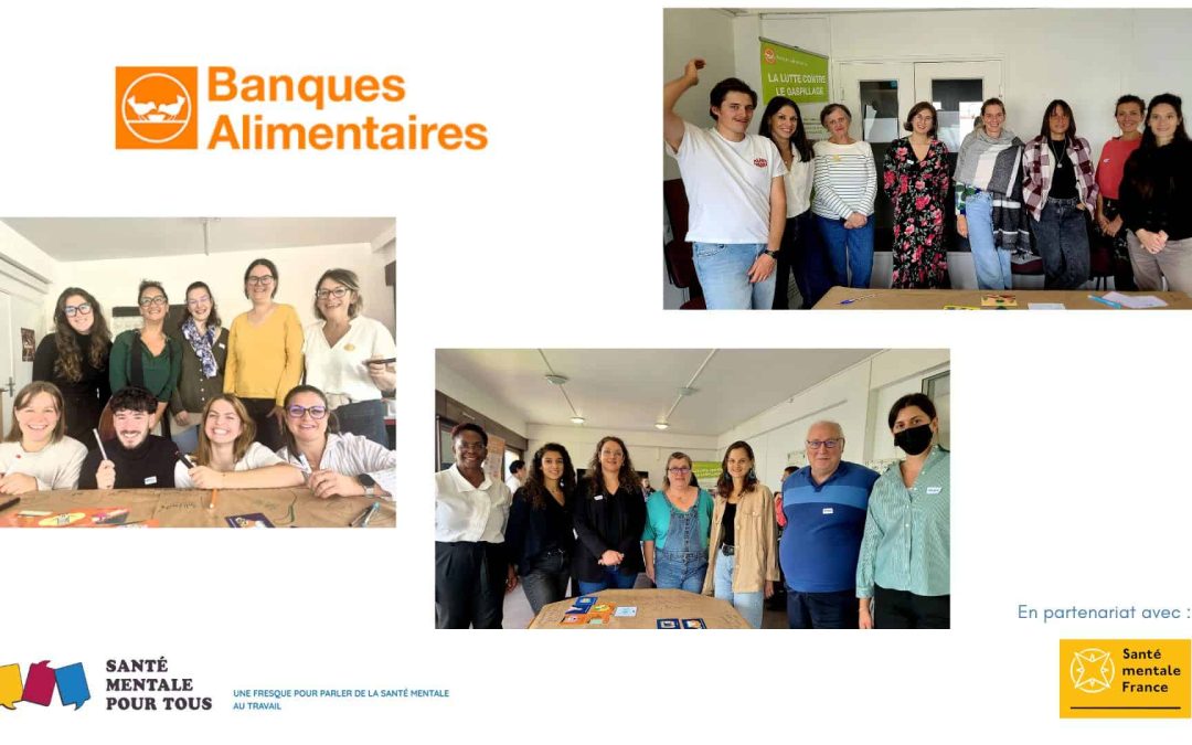 Aux Banques Alimentaires aussi, on parle santé mentale