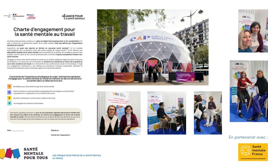 Une charte d&rsquo;engagement pour la santé mentale au travail