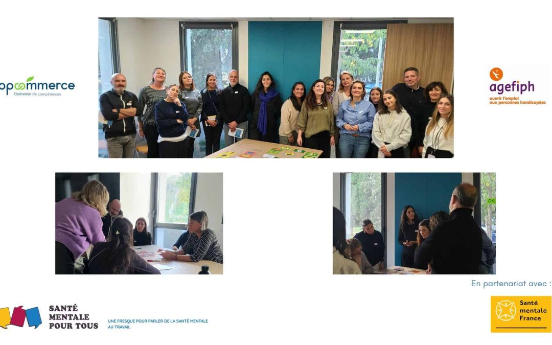 Des fresques bâties par des professionnels du commerce