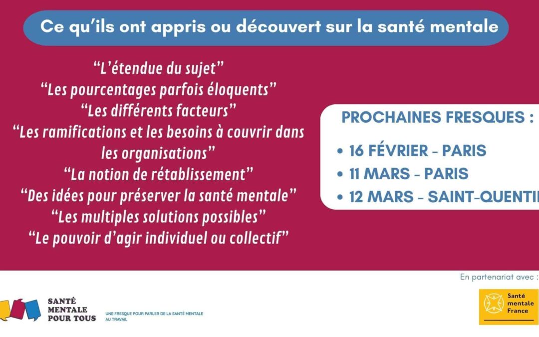 Est-il possible de faire le tour du sujet de la santé mentale en 3 heures ?