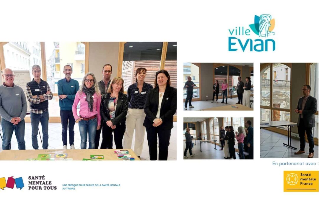 La santé mentale à la table de la DGS de la Ville d&rsquo;Evian